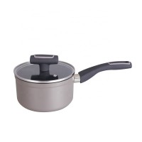 Customized 2020 new design forged aluminum non stick sauce pan with bakelite handle