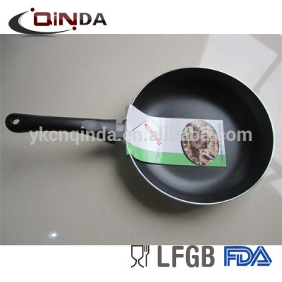 Aluminum gold coast cookware frying pan long handle round electric frying pan