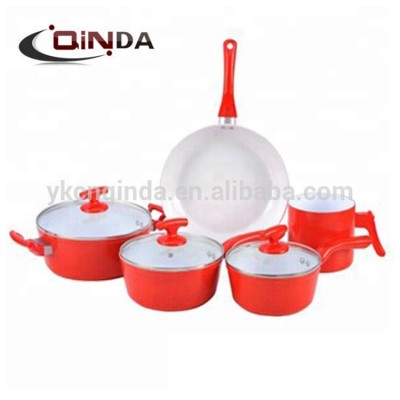 Non Stick Supplier Multi-Purpose nano ceramic fry pan cookware set