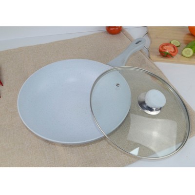 Aluminum Chinese marble wok